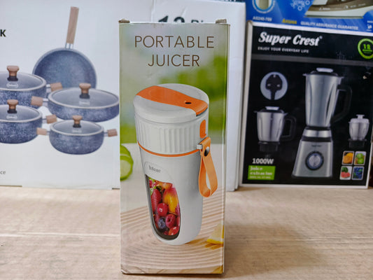 Powerful Mini Portable Juicer With 8 Stainless steel Bladas For Smoothie Shakes