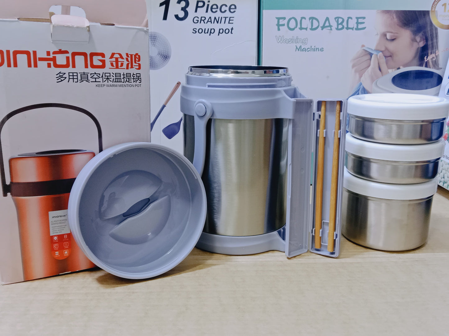 Stainless Steel Tiffin and Lunch Box | Food Container