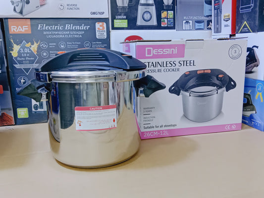 Dessini 12L Pressure Cooker Stainless steel