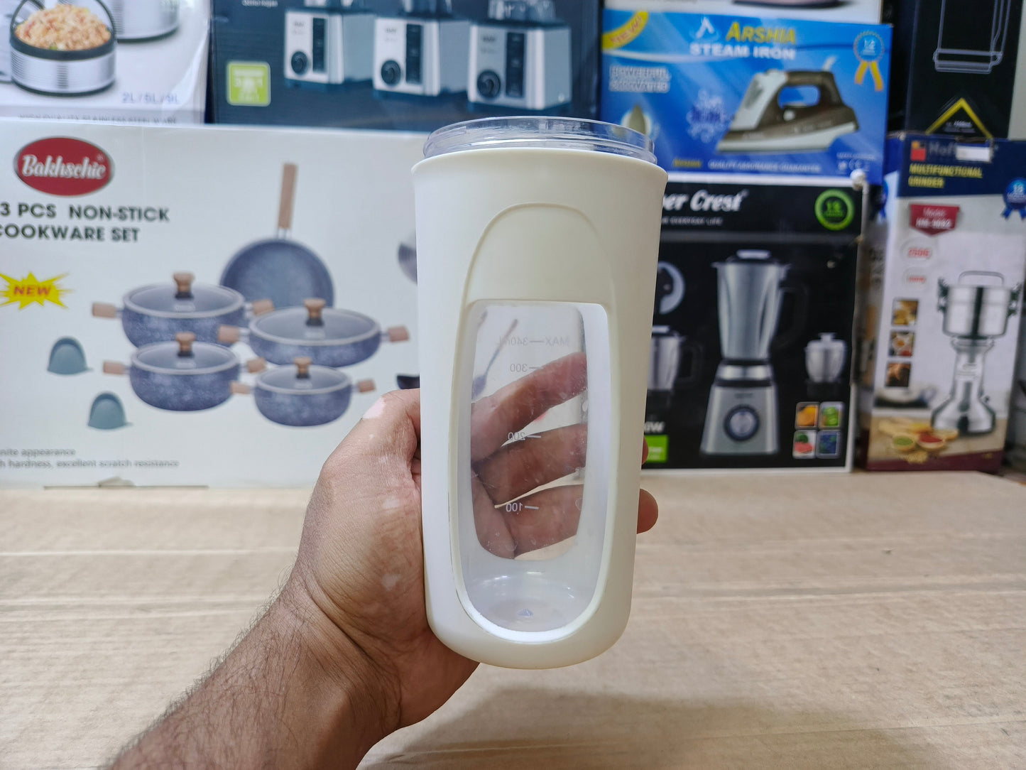 Powerful Mini Portable Juicer With 8 Stainless steel Bladas For Smoothie Shakes