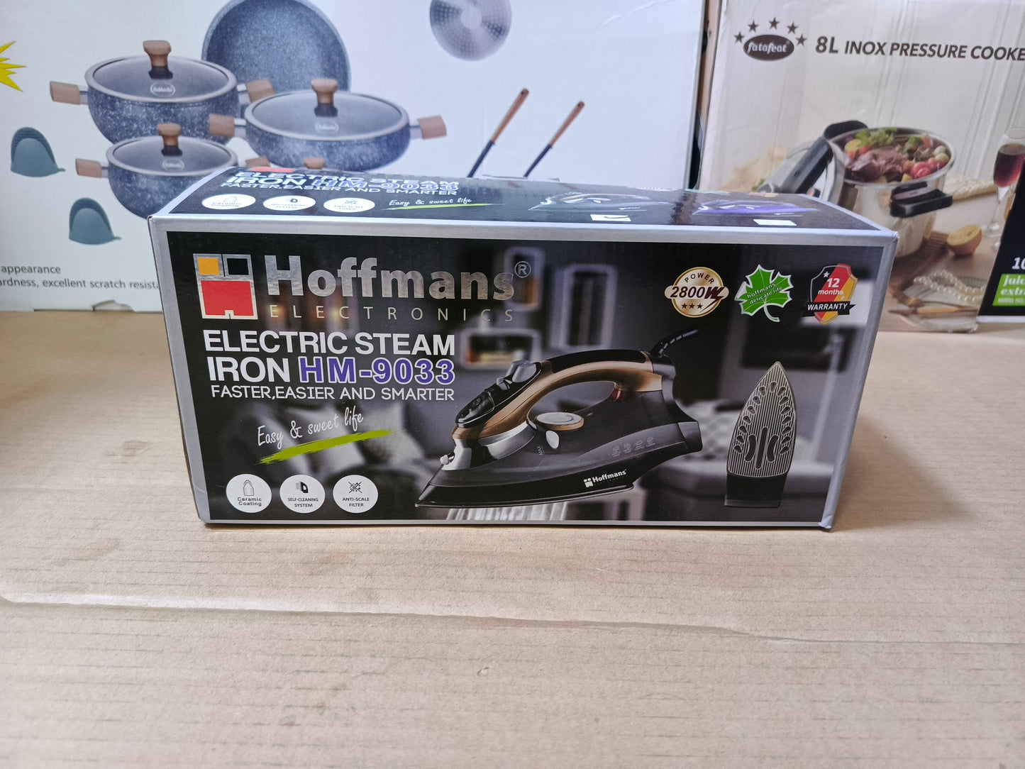 Hoffmans Steam Iron | HM-9033 2800W