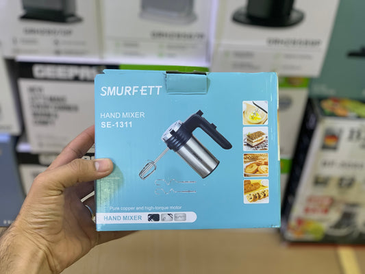 Smurfett brand Hand mixer and beater stainless steel accessories